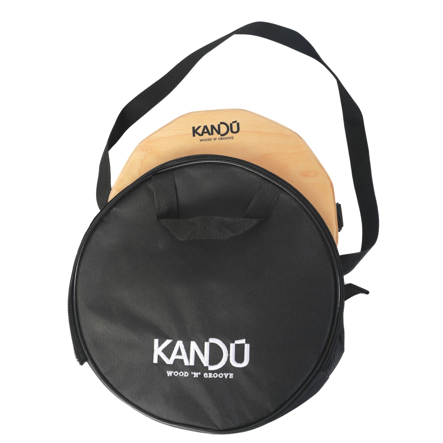 The Kandu Ktak The First Handcrafted Hand Drum Body Cajon - Nut Brown