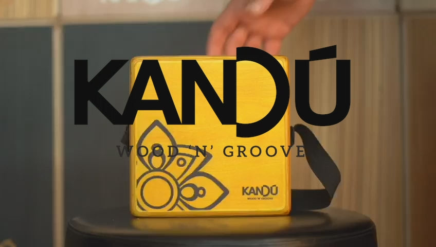 Kandu Mashbox – The First Wearable Drum Shaker & Mini Cajon - Nut brow